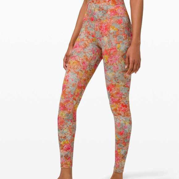 NWOT Lululemon Align High-Rise Pant Leggings 28" - Inflorescence Multi -8 - Picture 5 of 6